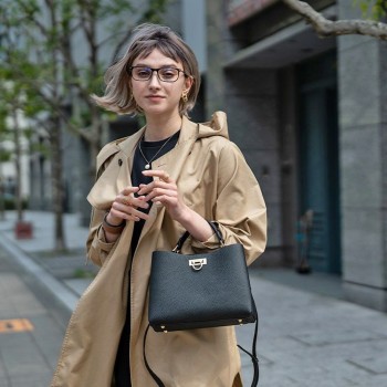 本革 ハンドバッグ 2way ショルダーバッグ レディース