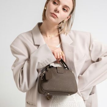 本革 2way ショルダーバッグ