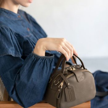 本革 2way ショルダーバッグ