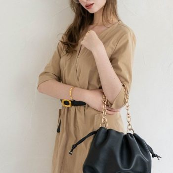 本革 2way ハンドバッグ
