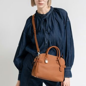 本革 2way トートバッグ
