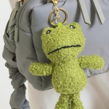 バッグチャーム カエル ぬいぐるみ